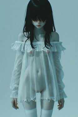 Sadako Yamamura L version [AI Generated]