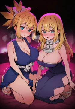 [MIYUのアトリエ] ♡ルリとコハク姉妹丼♡ (Patreon) [AI Generated]