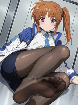 [せめもり] Nanoha Takamachi (Magical Girl Lyrical Nanoha) [AI Generated] 作品封面