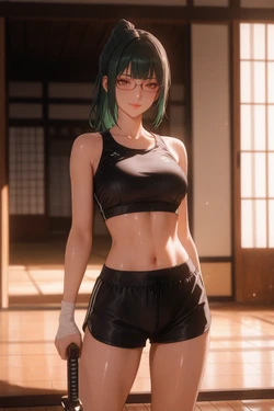 [BaliVayi/MaellePete] [XL] Maki Zenin - Jujutsu Kaisen (Patreon) [AI Generated] 作品封面