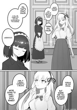 [kaiga1123] A young lady who gets really fat and her maid who goes crazy