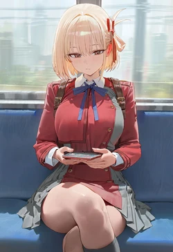 [aPaper/GirlieWaifu] 261016 [lycoris recoil] nishikigi chisato GLASSES FATMAN 196p (Patreon) [AI Generated]