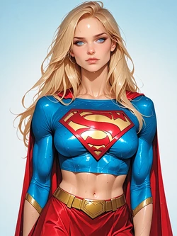 [TrashGer] Supergirl MMF Threesome groupsex [AI Generated]