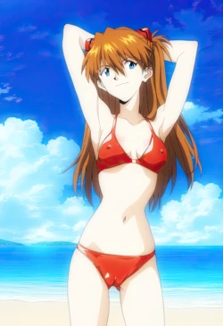 [Vanitas AI] Souryuu Asuka Langley 4 [AI Generated] 作品封面