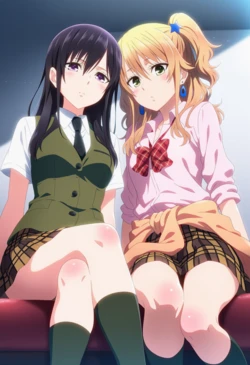 [Corudozera] [130pics] #2 Yuzu Aihara x Mei Aihara (藍原柚子x藍原芽衣) / Citrus (Patreon) [AI Generated] 作品封面