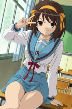 [GoonStudio] Haruhi Suzumiya (The Melancholy of Haruhi Suzumiya) [AI Generated]