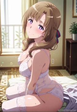 [AIusagichan] 通常攻撃が全体攻撃で二回攻撃のお母さんは好きですか 大好 真々子 Okasuki Mamako Oosuki [AI Generated] 作品封面