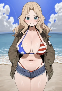 [kaminarimon_ai] [仲見世] ケイ(GuP)xエロガキ [AI Generated]