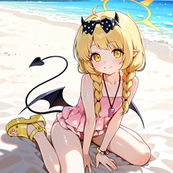ブルーアーカイブ 丹花イブキ 水着 [AI Generated] 作品封面
