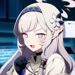 [StarcreamsGhost/StarGoblin] blue archive, himari [AI Generated]