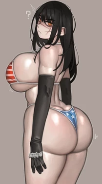[Kelvin Hiu] Yoru USA Bikini (Chainsaw Man)