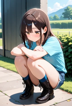 悩みを抱えた女子大生を狙って、秘密の合宿で種付け性交[AI Generated] 作品封面