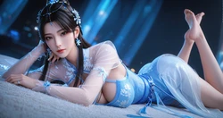 [AI Generated]逆天邪神 夏倾月荤素 作品封面
