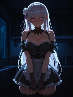 [Waifu Invokers] Emilia | Re:Zero kara Hajimeru Isekai Seikatsu ❄️ (Patreon) (Patreon) [AI Generated] 作品封面