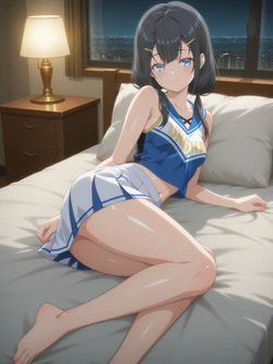 [Morpholi] Rain Hagwell (Jack of All Trades) B/G Cheerleader Set [AI Generated]
