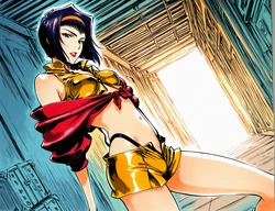 [Noxxi] Faye Valentine/Spike [AI Generated]