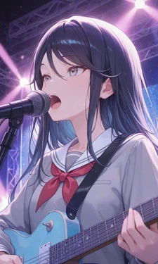 [mm] Hoshino Ichika - School Uniform  星乃一歌  制服 (AI Generated) 作品封面