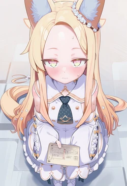 [Nakana Nana] SCHALE's New High-Ranking Official, Fat Sensei, and Seia-chan [AI Generated] 作品封面