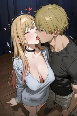 [rinomaw] Marin Kitagawa ntr sex story [AI Generated]