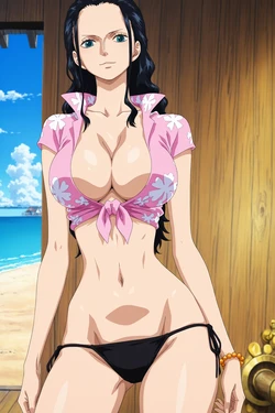 [YukinoArt] Nico Robin (Bikini) [AI Generated]