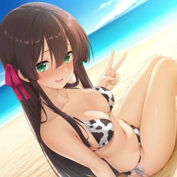 [淫乱マッスル] Shino／Takenaka Shino Shigeharu (Sengoku†Koihime ～Otome Kenran ☆ Sengoku Emaki～) [AI Generated] 作品封面