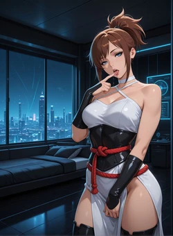 [Phan Desire] Request - Seraphina Valerius - Outfit4- Original Character [AI Generated] 作品封面