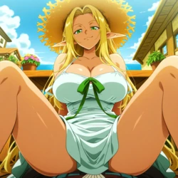 [Kimochiii] 🧡 Celestine Lucullus (Summer🍹) | Kuroinu (2026-08-03) [AI Generated] 作品封面
