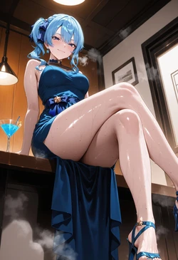 [LewdCreations] Suisei Hoshimachi [AI Generated]