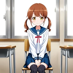 となりの吸血鬼さん 倉井朔夜 [AI Generated]