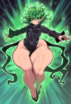 DaidoujiPV One Punch Man - Tatsumaki vs Dark! (Gallery of 50 pics!) [AI Generated]