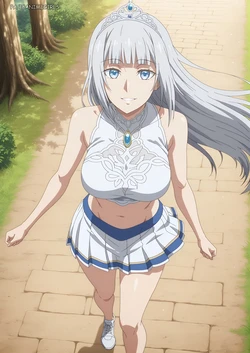[18animegirls] (T2/T3/134P) Mylene Rapha Holfort (ミレーヌ・ラファ・ホルファート) | Morning run [AI Generated] 作品封面