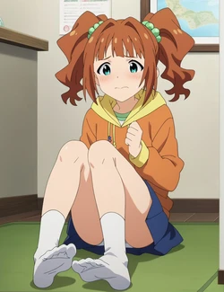 [アトリエくろてふ👣] footjob 旧作 Yayoi Takatsuki (The Idolmaster / THE IDOLM@STER) [168P] [AI Generated]
