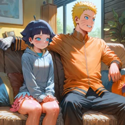 [DemonN] Himawari x Naruto (Patreon) [AI Generated]