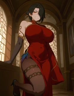 [purpleh] Cinder Fall [AI Generated] 作品封面