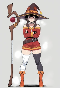 [JennieArt02] Megumin 2 packs (Patreon) [AI Generated] 作品封面