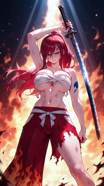 Erza Scarlet ChocoMint [AI Generated]