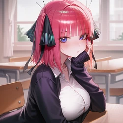 [Velvet_ovo] (100+302p)Nino Nakano X Miku Nakano X NTR BBC Gs(The Quintessential Quintuplets) (Patreon) [AI Generated] 作品封面