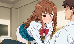 秋月茗子ちゃんのふたりエッチ [AI Generated] 作品封面