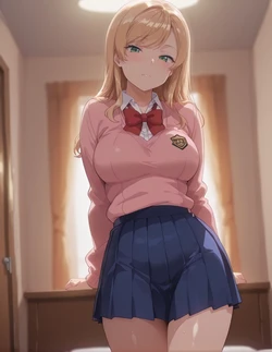 [kkleo] Minako Sanada/真田美菜子-Ijirare (AI Generated) 作品封面