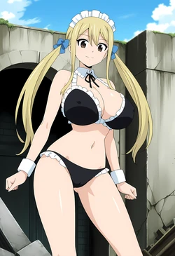 [Aindroidparanoid] Lucy Heartfilia  [AI Generated] 作品封面