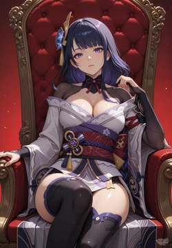 [WORLD WAIFUS]RAIDEN SHOGUN GANGBANG [GENSHIN IMPACT] [REQUESTED] [AI Generated] 作品封面