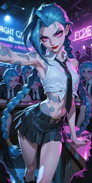 Jinx / Ai generation pack by wAifugenerAtIon [AI Generated]