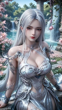 [AI Generated]完美世界 白发柳神荤素 作品封面