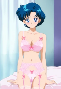 [Vanitas AI] Sailor Mercury 1 [AI Generated] 作品封面