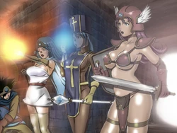 [Kemukegen] Onna Senshi Itazura Dungeon 3 (Dragon Quest III) 作品封面