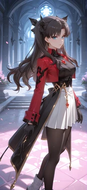 [Hajily] Rin Tohsaka (FGO) (Honkai: Star Rail) (Patreon) [AI Generated] 作品封面