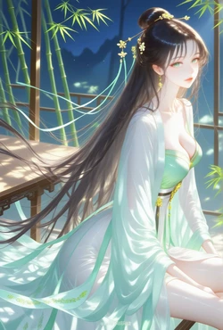 古风系列 竹林春 119p [AI Generated]