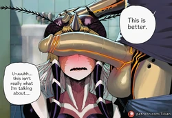 Mini Commission: Mosquito Girl x Genos (One-Punch Man) | BG [AI Generated] 作品封面
