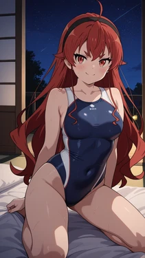 [AIAnArt] Eris Greyrat (Swimsuit) [AI Generated]