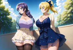 SEN-HWA - Nozomi & Eli (AI Generated)